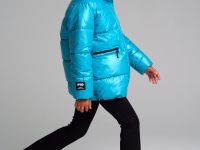 Куртка текстильная с полиуретановым покрытием для девочек