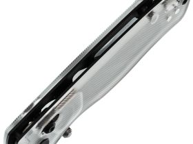 Складной нож Kizer Drop Bear, сталь Nitro-V, компактный EDC, рукоять акрил, темно-серый