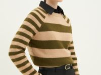 Джемпер прямого силуэта с шерстью