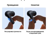 Беспроводная Bluetooth-гарнитура Samsung Galaxy Buds3 FE (Gray)