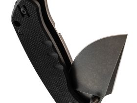 Нож Barmaley Knives Seadevil, сталь D2, рукоять G10/сталь, черный