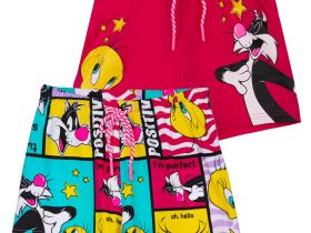 Шорты трикотажные для девочек, 2 шт в комплекте