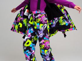 Комплект текстильный с полиуретановым покрытием для девочек: куртка, брюки