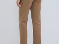 Укороченные брюки из хлопка, Бежевый