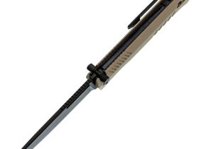 Складной нож Mr.Blade Wasp Tan, сталь D2, BW, рукоять песочный G-10