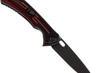 Складной нож НОКС Майор, сталь VG10, рукоять G10, черно-красный