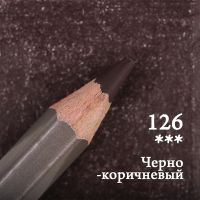 Карандаш цветной Малевичъ "GrafArt PRO" черно-коричневый 126