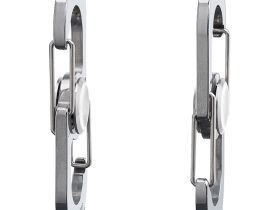 Карабин-спиннер Sanrenmu SK039E, сталь 420