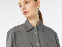 Женская рубашка Lacoste из смеси хлопка