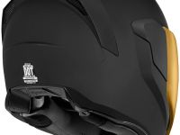 Шлем ICON Airflite Peacekeeper Black + золотой визор