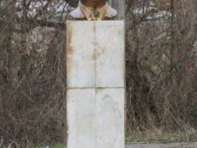 Памятник академику Н.И. Вавилову основателю Крымской помологической станции Всесоюзного института растениеводства, 1987 г.
