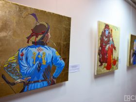 Выставка картин монгольских художников открылась в Якутске