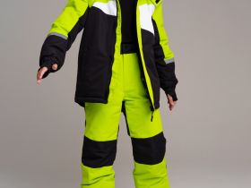 Брюки текстильные с полиуретановым покрытием для мальчиков