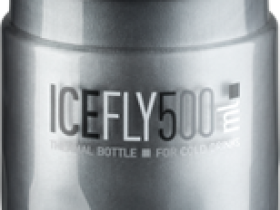 Велосипедная термофляга Elite Fly Ice с крышкой (серый 500 мл)