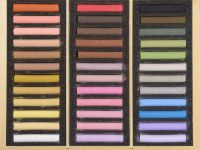 Набор пастели сухой Blockx "Портрет" 36 цветов, в деревянном ящике