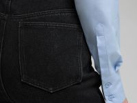 Утепленные джинсы bootcut fit женские