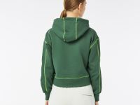 Женская толстовка Lacoste свободного кроя с капюшоном