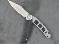 Складной нож Перемен Лисичка, сталь 8Cr14MoV, рукоять FRN, черный