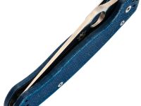 Складной нож Steelclaw Боец-2, сталь D2, рукоять микарта, синий