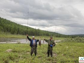 Рыбалка на реке Туолба
