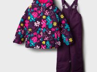 Комплект текстильный с полиуретановым покрытием для девочек: куртка, полукомбинезон