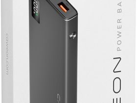Портативное зарядное устройство Caweon CPB-S10K 10 000 мАч с поддержкой Qi Серый