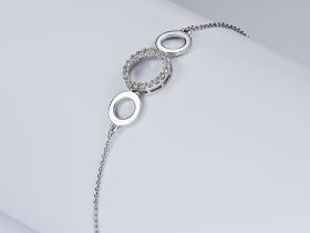 Браслет из белого золота э4712бр08165100