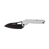 Складной нож Ontario Camp Plus EDC Linerlock, сталь 420, рукоять термопластик GRN, белый