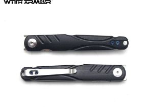 Складной нож With Armour Stark WA-094BKG, сталь D2, рукоять G10