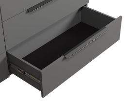 Комод Квелен 192x89 Графитовый