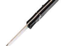 Складной автоматический нож Reptilian Шик-01, сталь VG-10, рукоять алюминий, черный