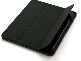 Чехол-книжка VLP Split Folio для планшета Apple iPad Air M2 13"/iPad Pro 6 12,9" Тёмно-зелёный