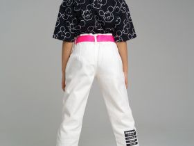 Джинсы mom fit для девочки