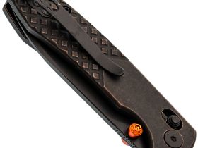 Складной нож Dragonfly-Cu с осевым замком EDC, лезвие из стали 14C28N, медная рукоятка