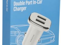 Автомобильное зарядное устройство Borofone BZ12 USB/USB 12 Вт Белое