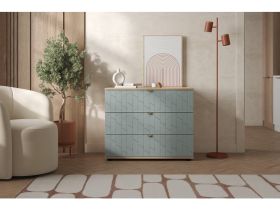 Комод Монблан 93x76 Грань Мятный