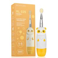 Электрическая звуковая зубная щетка Revyline RL 025 Panda, желтая