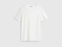 Базовый джемпер с коротким рукавом, Белый