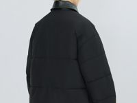 Утеплённая куртка, Черный