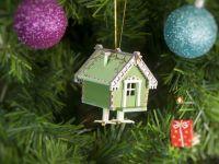 Игрушка деревянная "IDH Center" Избушка на курьих ножках 6011