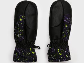 Варежки текстильные для девочек