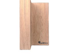Подставка настольная магнитная для 6 ножей Woodinhome KS003SOW, дуб