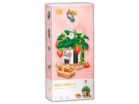 1284_MK Конструктор Клубничный куст в горшке