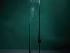 Набор свечей Estate, изумрудный