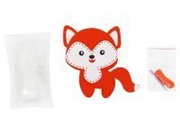 Набор для шитья игрушки ТРИ СОВЫ "Лисичка", пакет с европодвесом