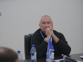 Секретарь СЖР Владимир Касютин принял участие в работе медиафорума «Енисей»