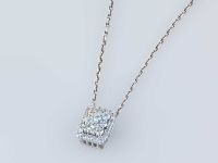 Подвеска из белого золота э4712пд07210132