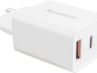 Зарядное устройство Xenium X252 USB/USB-C 25 Вт Белое