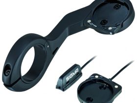 Велокомпьютерный столик SIGMA LONG BUTLER TL2450 удлинитель с крепежом на руль для всех моделей BC (черный)