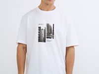 Футболка с принтом, Белый